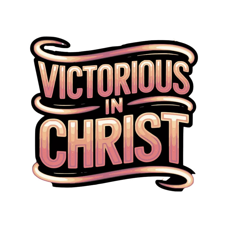 “Victorious in Christ” Tote Bag