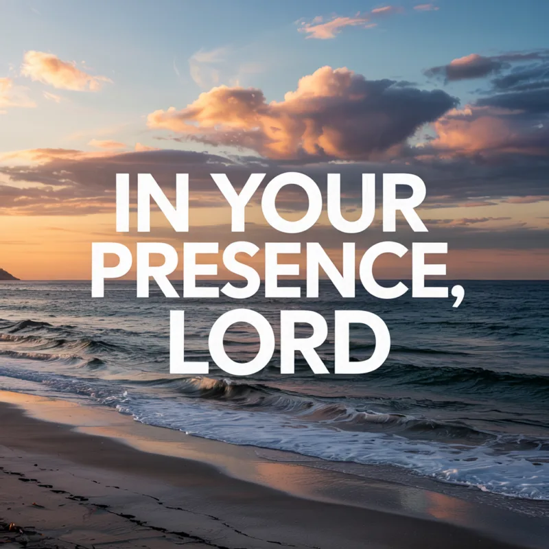 Free Worship Song Download: In Your Presence, Lord